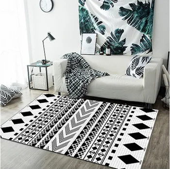 Europe Style Black And White Plaid 3D Printing Living Room Carpet Kitchen Bedroom Study Non-slip Rug Home Rectangular Door Mat
Europe Style Black And White Plaid 3D Printing Living Room Carpet Kitchen Bedroom Study Non-slip Rug Home Rectangular Door Mat