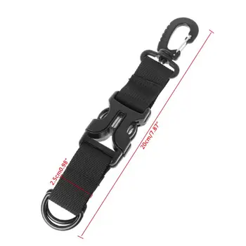 Outdoor Multifunction EDC Tactical Keychain Molle Webbing Backpack Clip Carabiner Buckle Hook
Outdoor Multifunction EDC Tactical Keychain Molle Webbing Backpack Clip Carabiner Buckle Hook