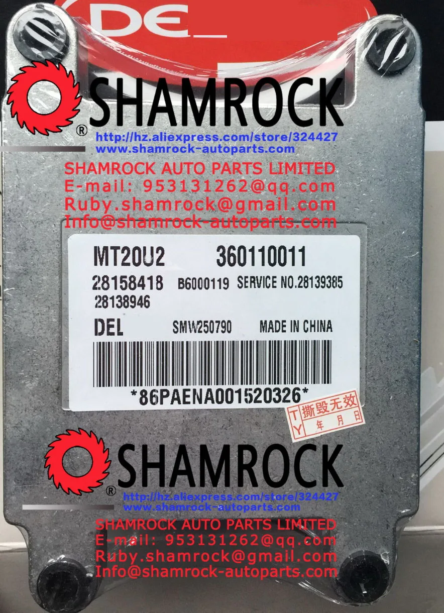 JMCpickup ECU MT20U2 SMW250790 360110011 pickup 2.4L 4G64 electric control unit ECU 28158418 360110011 SMW250790 NEW ORIGINAL
JMCpickup ECU MT20U2 SMW250790 360110011 pickup 2.4L 4G64 electric control unit ECU 28158418 360110011 SMW250790 NEW ORIGINAL