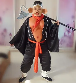 Chinese ancient classic story journey to the west stage costumes XI YOUJI costume ZHU BAJIE role play
Chinese ancient classic story journey to the west stage costumes XI YOUJI costume ZHU BAJIE role play