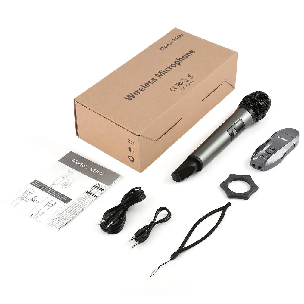 Karaoke Equipment & Microphone Receiver Dual Channel UHF Band Recording for Bars Parties Home Meeting
Karaoke Equipment & Microphone Receiver Dual Channel UHF Band Recording for Bars Parties Home Meeting