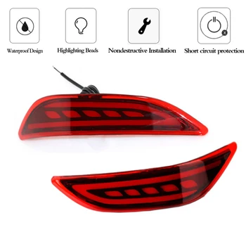 Rear reflector For Honda City 2014 2015 2016 Rear Bumper Lights brake tail light Daytime Running Light LED DRL Parking Warning
Rear reflector For Honda City 2014 2015 2016 Rear Bumper Lights brake tail light Daytime Running Light LED DRL Parking Warning