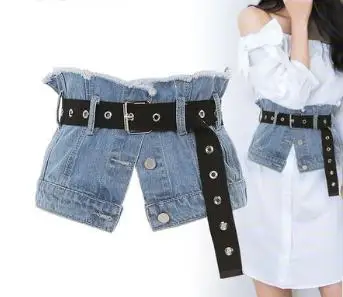Sell 2018 New Design Brand Denim Jeans Blue Navy Under Bust Wrap Cinch Bandage Belt For Women Waist Denim Wrap With Canvas Belt
Sell 2018 New Design Brand Denim Jeans Blue Navy Under Bust Wrap Cinch Bandage Belt For Women Waist Denim Wrap With Canvas Belt