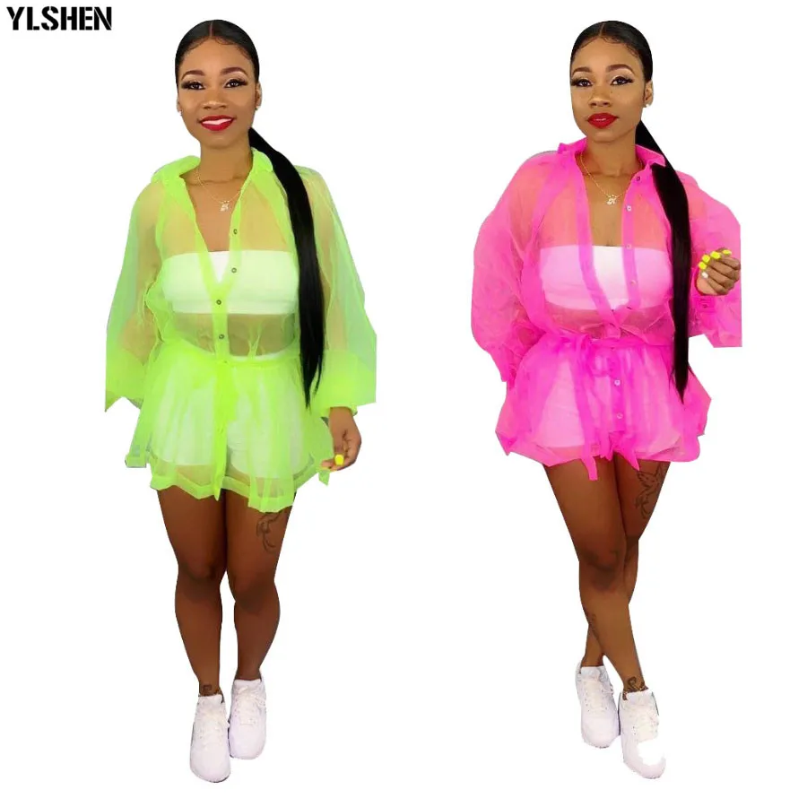 Women Sexy Mesh Summer Beach Dress Puff Sleeve Dress 2019 Plus Size Sun Protection See Though Hem Cloak Above Knee Mini Dresses
Women Sexy Mesh Summer Beach Dress Puff Sleeve Dress 2019 Plus Size Sun Protection See Though Hem Cloak Above Knee Mini Dresses