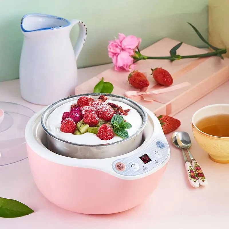 Yogurt machine natto machine 1 liter capacity microcomputer stainless steel liner
Yogurt machine natto machine 1 liter capacity microcomputer stainless steel liner
