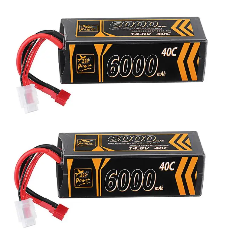 1 /2 PCS ZOP Power 7.4V 7000mAh/ 8000mAh 35C 14.8V 6000mA 40C 2S2P Lipo Battery T Plug for RC Car RC Airplane Spare Parts Accs
1 /2 PCS ZOP Power 7.4V 7000mAh/ 8000mAh 35C 14.8V 6000mA 40C 2S2P Lipo Battery T Plug for RC Car RC Airplane Spare Parts Accs