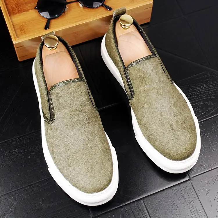 ERRFC Luxury Men Casual Shoes Fashion Slip On Round Toe Horse Hair Trending Flat Shoes For Men Leisure Shoe Red Hombre Zapatos
ERRFC Luxury Men Casual Shoes Fashion Slip On Round Toe Horse Hair Trending Flat Shoes For Men Leisure Shoe Red Hombre Zapatos