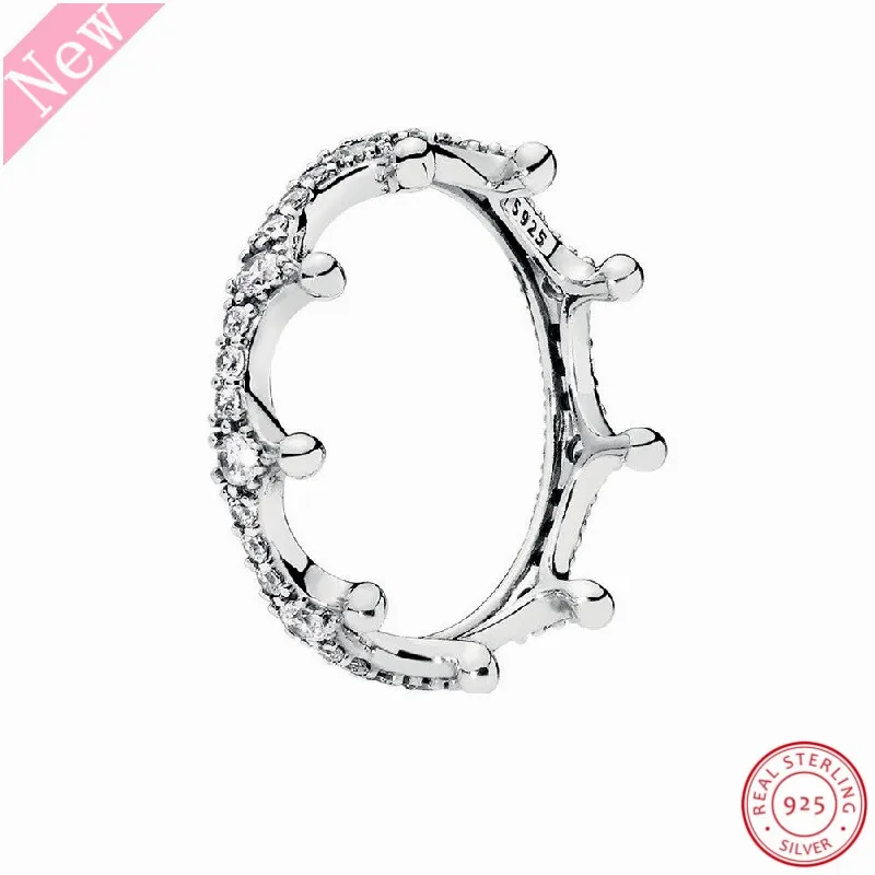 2018 Spring Collection 925 Sterling Silver Enchanted Crown Stackable Rings for Women Jewelry with Sparkling Cubic Zircon FLR153
2018 Spring Collection 925 Sterling Silver Enchanted Crown Stackable Rings for Women Jewelry with Sparkling Cubic Zircon FLR153