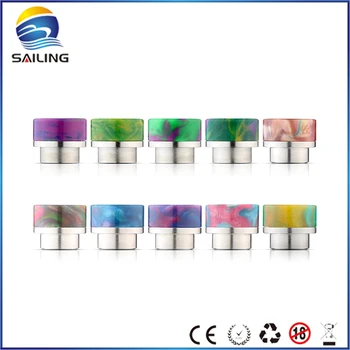 Sailing Epoxy resin drip tips stainless core top cap for Kennedy 24 goon 528 RDA atomizer electronic cigarette 10pcs wholesale
Sailing Epoxy resin drip tips stainless core top cap for Kennedy 24 goon 528 RDA atomizer electronic cigarette 10pcs wholesale