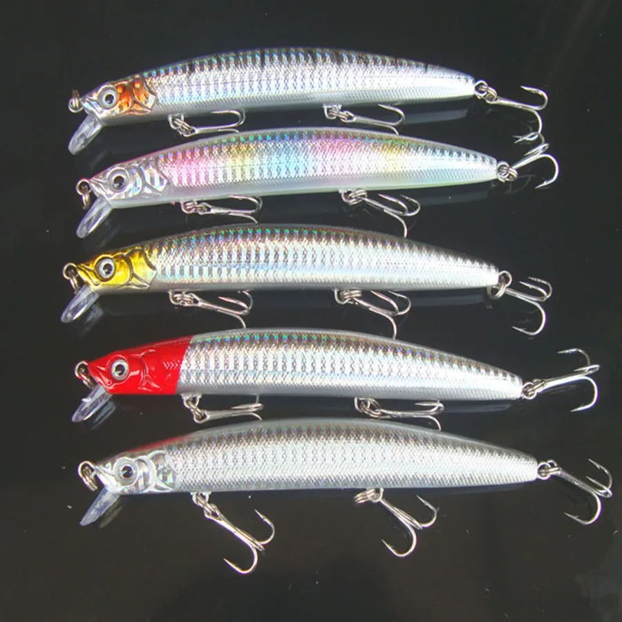 5Pcs*27g/15m Deep Saltwater Minnow Crankbait Hard Bait Tight Wobble Slow Floating Jerkbait Pesca Artifical Hard Lure
5Pcs*27g/15m Deep Saltwater Minnow Crankbait Hard Bait Tight Wobble Slow Floating Jerkbait Pesca Artifical Hard Lure