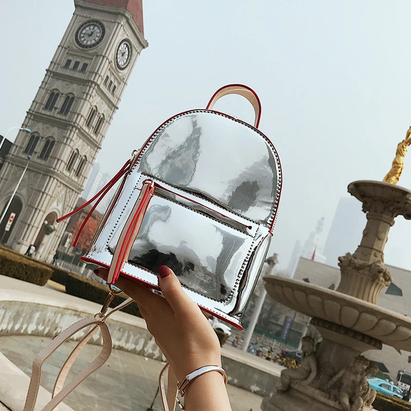Solid Women Candy Color Transparent PVC Backpack Knapsack Jelly Travel Gift Backpack Waterproof Clear Shoulder Bag Laser Daypack
Solid Women Candy Color Transparent PVC Backpack Knapsack Jelly Travel Gift Backpack Waterproof Clear Shoulder Bag Laser Daypack