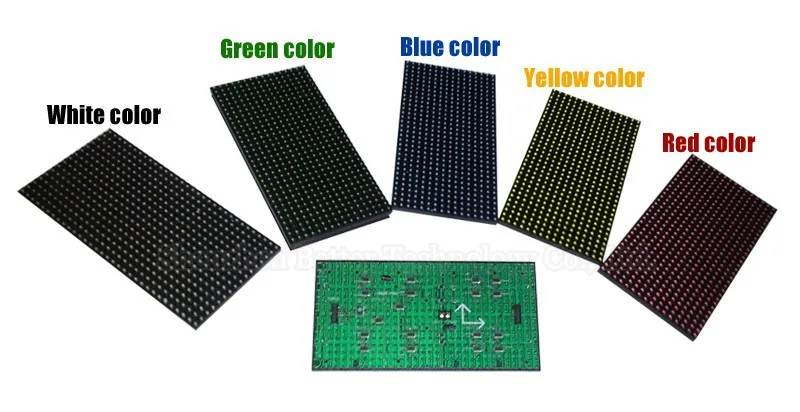 Semi-outdoor single color led module