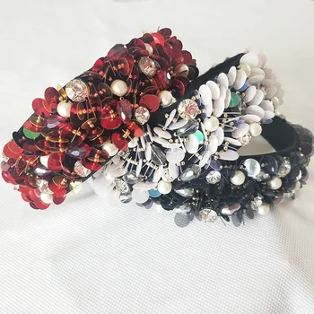 Festival Crown Rhinestone Crystal Girls Sequins Headband Hairband Beads Hairpins Delicate Glitter Headwear Hair Band Accessories
Festival Crown Rhinestone Crystal Girls Sequins Headband Hairband Beads Hairpins Delicate Glitter Headwear Hair Band Accessories