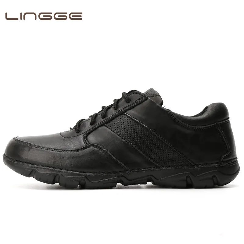 LINGGE Men Leather Casual Shoes Luxury Brand Spring New Fashion Sneakers Men's Flats Comfortable Adult Footwear
LINGGE Men Leather Casual Shoes Luxury Brand Spring New Fashion Sneakers Men's Flats Comfortable Adult Footwear