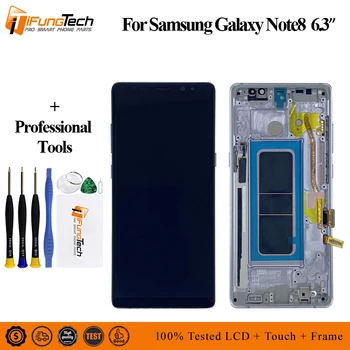 6.3" LCD Display with Frame For Samsung Note 8 Touch Screen Digitizer Assembly For Samsung Galaxy N9500 N950F N900D N900DS LCD
6.3" LCD Display with Frame For Samsung Note 8 Touch Screen Digitizer Assembly For Samsung Galaxy N9500 N950F N900D N900DS LCD