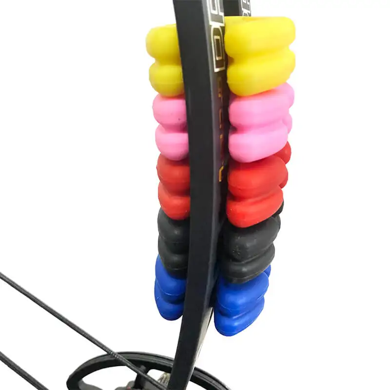 4pcs Archery Bow String Stabilizer Soft Rubber Bowstring Damper Shock Absorber Arrow Compound Recurve Long Bow Shooting Hunting
4pcs Archery Bow String Stabilizer Soft Rubber Bowstring Damper Shock Absorber Arrow Compound Recurve Long Bow Shooting Hunting