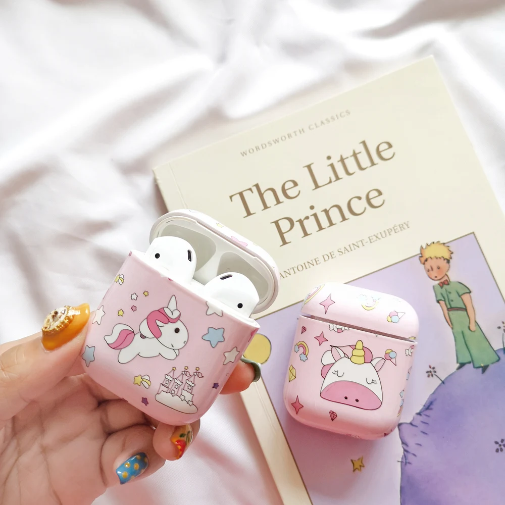 For Airpods Cases Cute Pink Unicorn Dreaming Stars Earphone Case For Apple Airpods Headphone Accessories fashion hard pc cover
For Airpods Cases Cute Pink Unicorn Dreaming Stars Earphone Case For Apple Airpods Headphone Accessories fashion hard pc cover