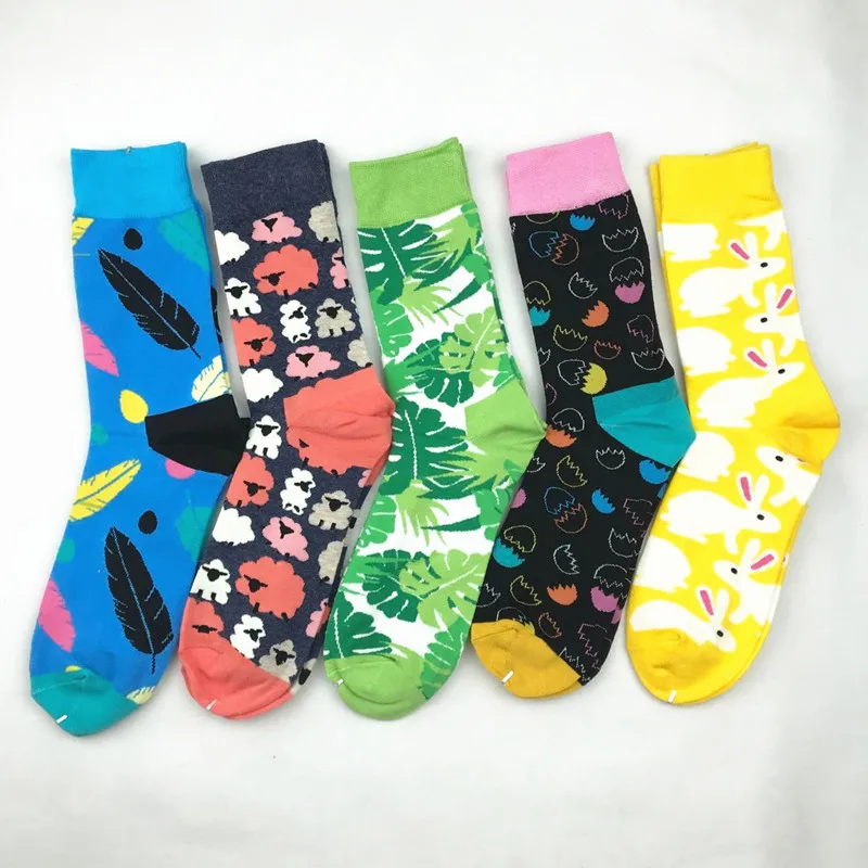 Men Socks combed cotton cartoon animal bird shark zebra corn watermelon sea food geometric novelty funny socks
Men Socks combed cotton cartoon animal bird shark zebra corn watermelon sea food geometric novelty funny socks