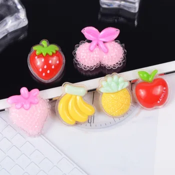 10pcs/lot Kawaii Resin Crystal Fruit Strawberry/Pineapple/Banaba/ Cherry/ Apple Flatback For Kids Headwear DIY Decorative Favor
10pcs/lot Kawaii Resin Crystal Fruit Strawberry/Pineapple/Banaba/ Cherry/ Apple Flatback For Kids Headwear DIY Decorative Favor