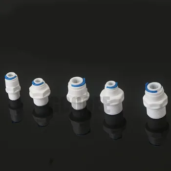RO Water Straight Pipe Fitting 1/4 3/8 OD Hose 1/8" 1/4" 1/2" 3/8" BSP Male Thread Plastic Quick Connector System Water Purifies
RO Water Straight Pipe Fitting 1/4 3/8 OD Hose 1/8" 1/4" 1/2" 3/8" BSP Male Thread Plastic Quick Connector System Water Purifies