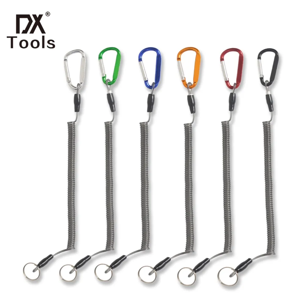 6pcs Elastic Coiled Lanyard with Steel Wire Inside for Fishing Kayak Boating Fishing Rope Tools Max Stretch to 160cm/63 inch
6pcs Elastic Coiled Lanyard with Steel Wire Inside for Fishing Kayak Boating Fishing Rope Tools Max Stretch to 160cm/63 inch