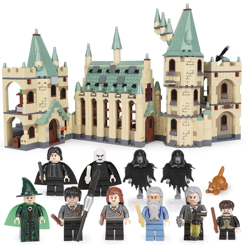 16030 1340Pcs Potter Movie Series Castle Building Kit Set Building Blocks Bricks Toys Compatible 4842 Gift Toys For Christmas
16030 1340Pcs Potter Movie Series Castle Building Kit Set Building Blocks Bricks Toys Compatible 4842 Gift Toys For Christmas