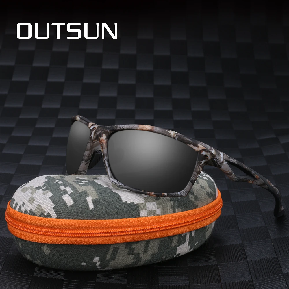 OUTSUN Polarized Sunglasses Men TR90 Camo frame Brand Designer male polaroid Sun Glasses Camouflage case 8864
OUTSUN Polarized Sunglasses Men TR90 Camo frame Brand Designer male polaroid Sun Glasses Camouflage case 8864