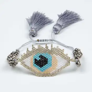 Go2boho Turkish Evil Eye Bracelet Women MIYUKI Bracelets Fashion Jewelry Handmade Pulseras 2020 Delicas Beads Inspired Gift
Go2boho Turkish Evil Eye Bracelet Women MIYUKI Bracelets Fashion Jewelry Handmade Pulseras 2020 Delicas Beads Inspired Gift
