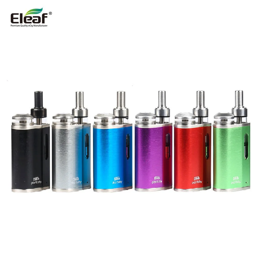 Оригинальный Eleaf iStick Pico комплект для малышей с 2 мл GS Baby Tank 1050 мАч батарейный блок