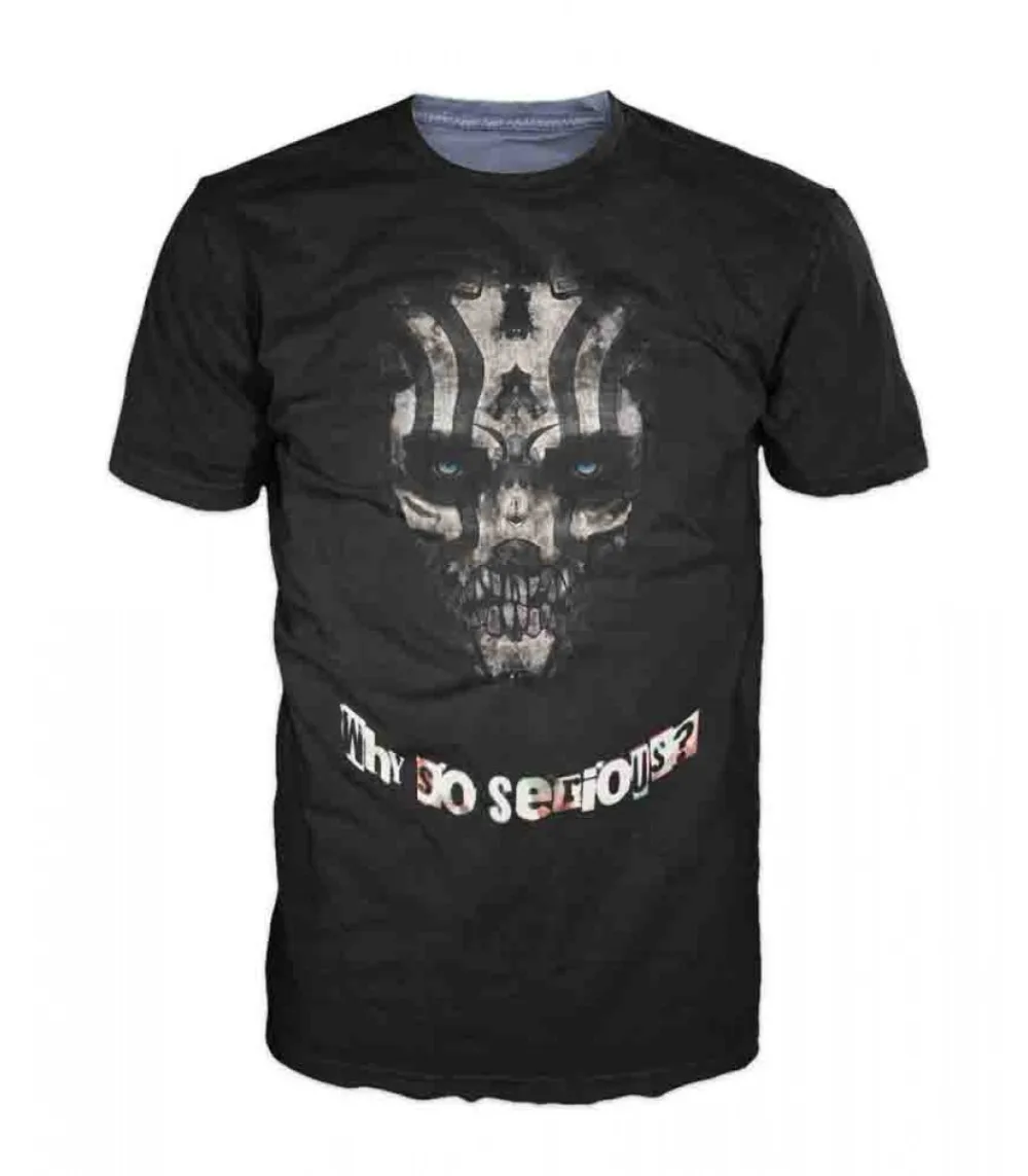2018 3D Printed Cool Streetwear TERRIBLE SKULL T Shirt Why So Serious Hip Hop T Shirt For Teenagers
2018 3D Printed Cool Streetwear TERRIBLE SKULL T Shirt Why So Serious Hip Hop T Shirt For Teenagers
