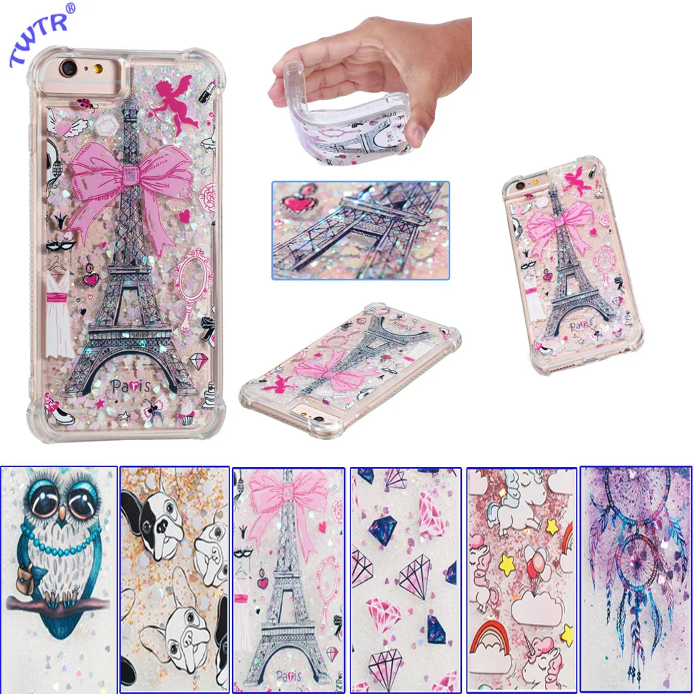 Силиконовый чехол из ТПУ с животными для Apple iPhone 6 S Plus рамкой i Phone6plus iPhone6S |