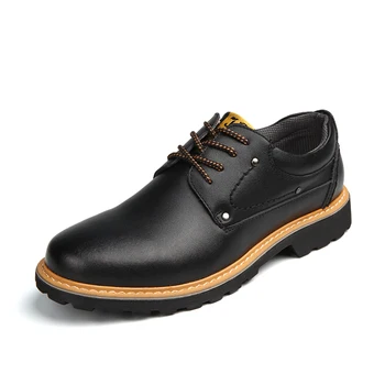 Spring Autumn Men Tooling Shoes Thick Rubber Sole Cow Split Man Outdoor Leisure Shoes Breathable Cotton Inner Leather Shoes
Spring Autumn Men Tooling Shoes Thick Rubber Sole Cow Split Man Outdoor Leisure Shoes Breathable Cotton Inner Leather Shoes