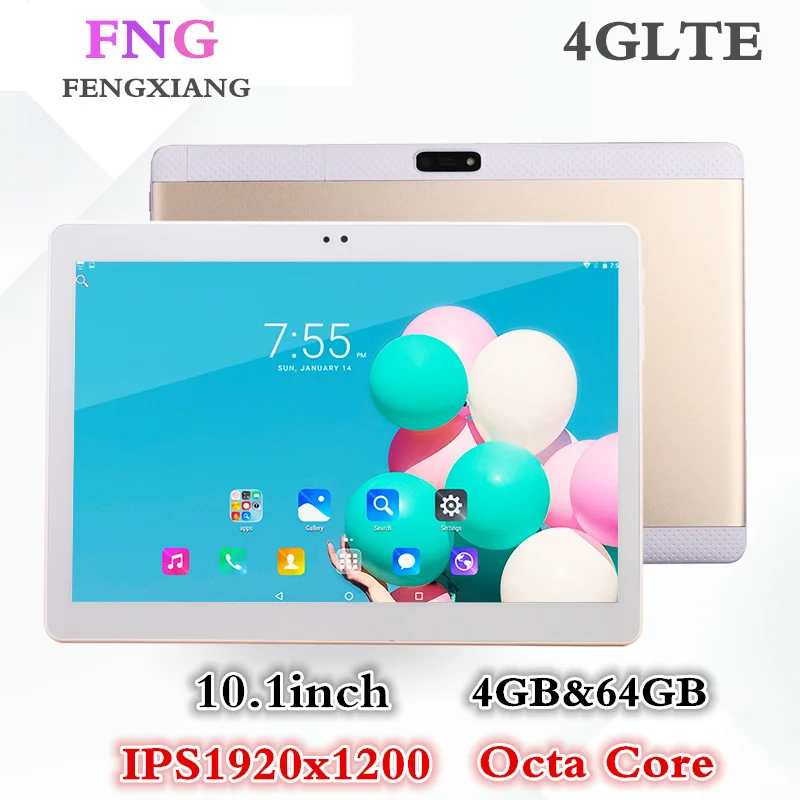 10.1 Inch Tablet pc 3G 4G Phone Call Android 7.0 Octa Core Tablet pcs 64GB ROM 4GB RAM WiFi FM Bluetooth smart Tablets 7 8 9 
10.1 Inch Tablet pc 3G 4G Phone Call Android 7.0 Octa Core Tablet pcs 64GB ROM 4GB RAM WiFi FM Bluetooth smart Tablets 7 8 9