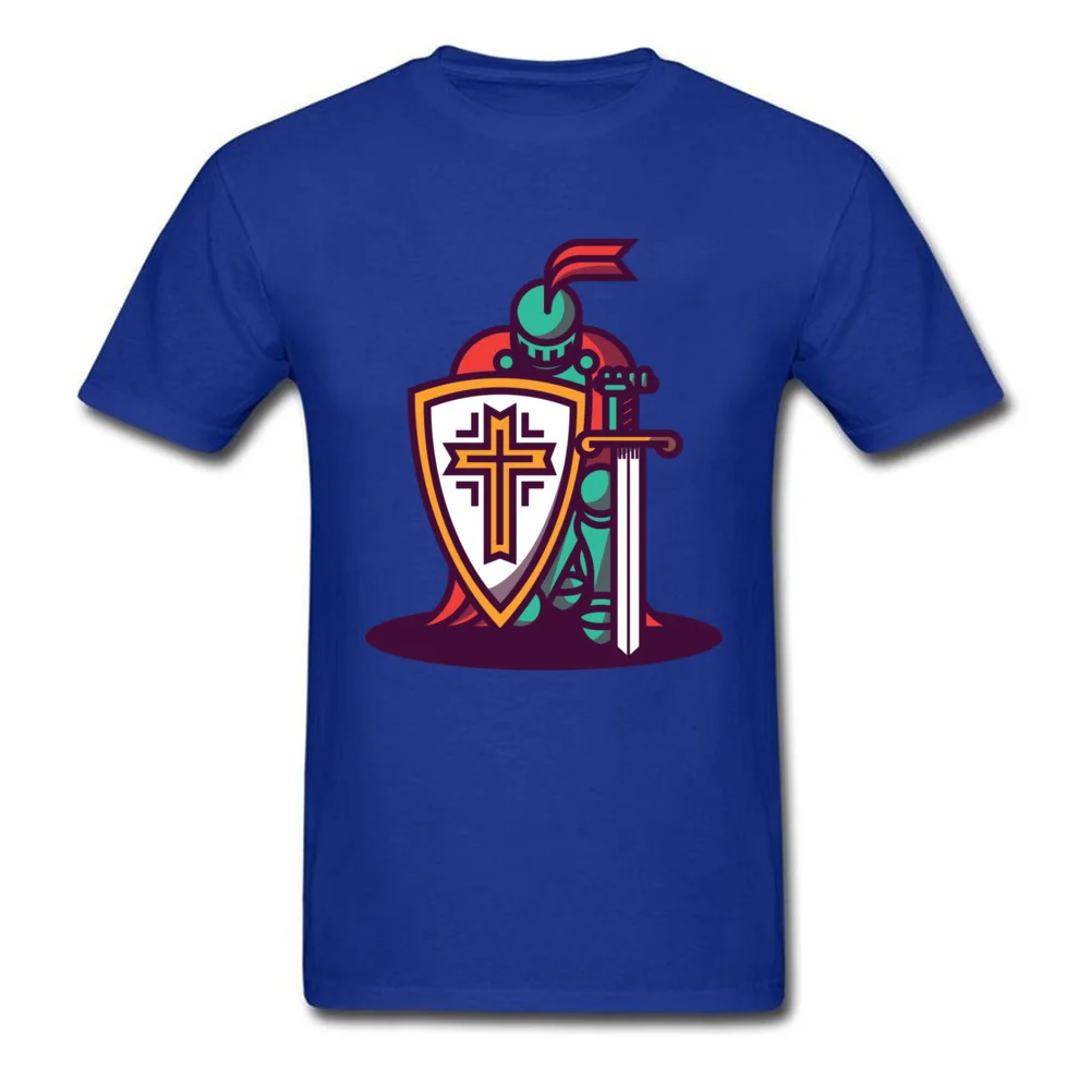 Kneeling knight_blue