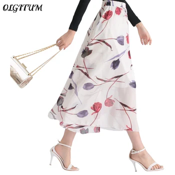 New arrived 2019 summer lady large size floral beach skirt printed half-length skirt chiffon loose floral skirt for women
New arrived 2019 summer lady large size floral beach skirt printed half-length skirt chiffon loose floral skirt for women