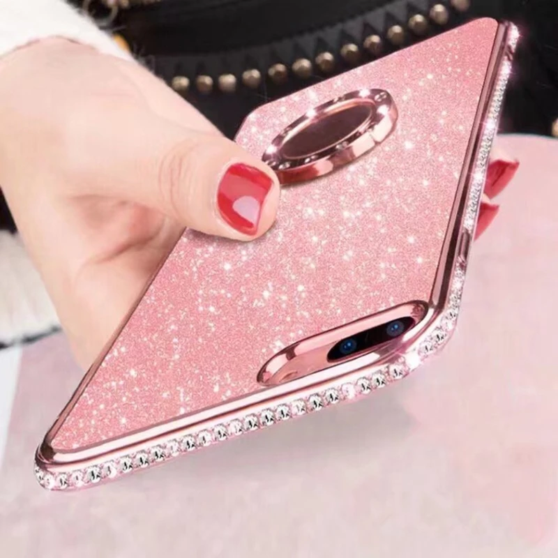 S10 5G Case Glitter Diamond Magnetic Finger Ring Kickstand Case For Samsung Galaxy S10 Plus S10e S7 S8 S9 Note9 Cover Phone Ring
S10 5G Case Glitter Diamond Magnetic Finger Ring Kickstand Case For Samsung Galaxy S10 Plus S10e S7 S8 S9 Note9 Cover Phone Ring