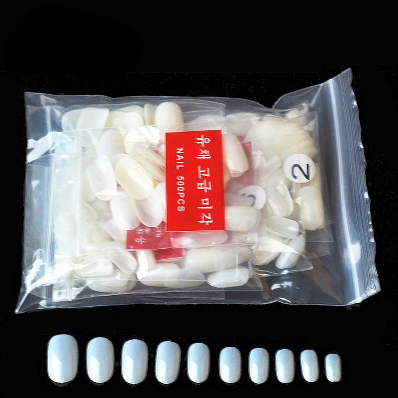 500PCS Natural Medium Oval Round Short False Nails Tips Full Cover French Fake Nail Tip Decorations Stickers Beauty Tool
500PCS Natural Medium Oval Round Short False Nails Tips Full Cover French Fake Nail Tip Decorations Stickers Beauty Tool