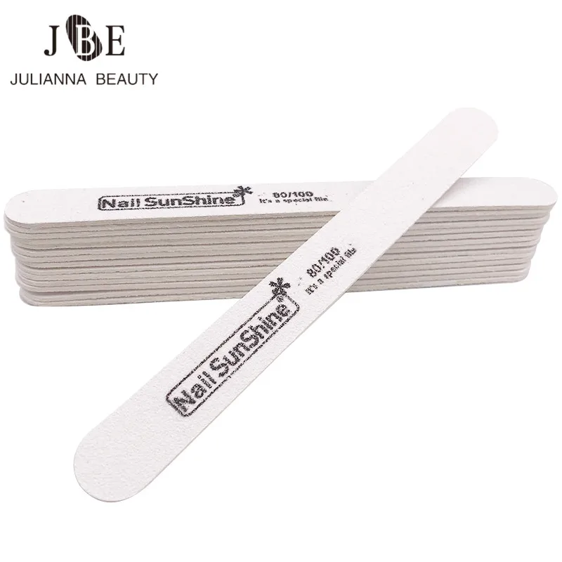 10pcs Wooden Nail File 80/100 White Strong Thick Professional Nail Buffer Sandpaper Buffing Sanding Files Straight lime a ongle
10pcs Wooden Nail File 80/100 White Strong Thick Professional Nail Buffer Sandpaper Buffing Sanding Files Straight lime a ongle