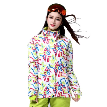 Women' Sport Colorful Ski Jachet Waterproof Winter Thick Warm Windproof Breathable Snowboard Ski Suits S-XL
Women' Sport Colorful Ski Jachet Waterproof Winter Thick Warm Windproof Breathable Snowboard Ski Suits S-XL