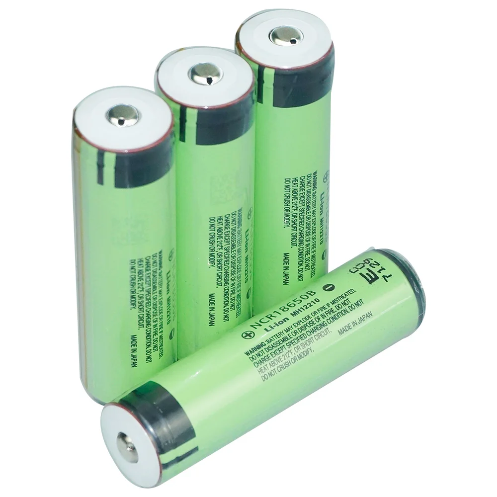 4pcs for Flashlights Headlamp 3400mAh 18650 Protected Rechargeable Battery with Panasonic NCR18650B cell inside
4pcs for Flashlights Headlamp 3400mAh 18650 Protected Rechargeable Battery with Panasonic NCR18650B cell inside