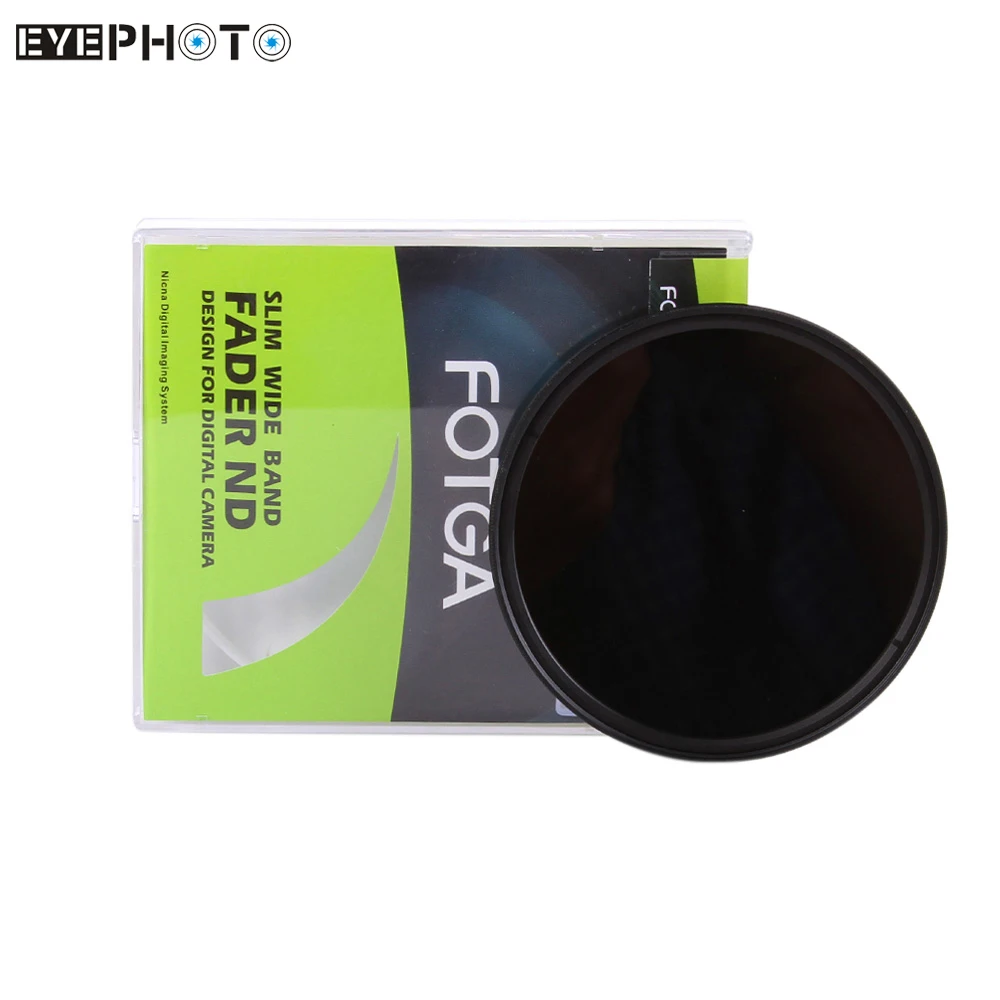52mm Slim ND Fader Filter Neutral Density Adjustable ND2 to ND400 Camera Filters for Canon Nikon DSLR Camera
52mm Slim ND Fader Filter Neutral Density Adjustable ND2 to ND400 Camera Filters for Canon Nikon DSLR Camera