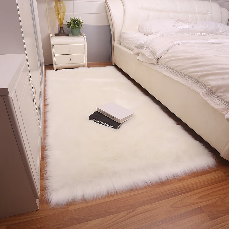 Simple plush fur carpet living room home bedroom bed full shop cute room imitation wool fluffy carpet bay window mat rug DT-45
Simple plush fur carpet living room home bedroom bed full shop cute room imitation wool fluffy carpet bay window mat rug DT-45