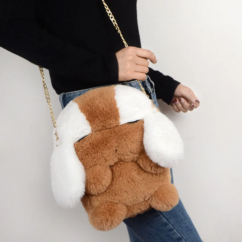 New cute cartoon plush dog bag women's imitation rex rabbit hair plush wallet toys
New cute cartoon plush dog bag women's imitation rex rabbit hair plush wallet toys