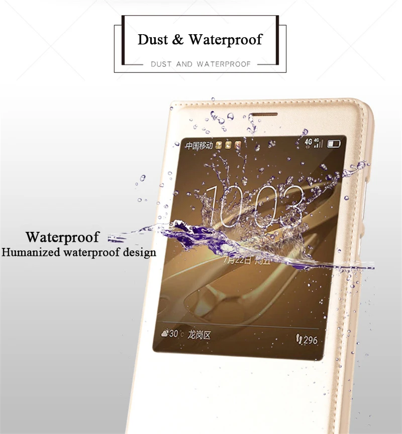 Flip PU Leather Case for Huawei Honor Note 8 10 (9)