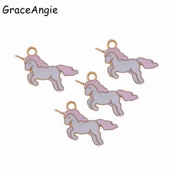 20pcs Necklace DIY Chunky Enamel Unicorn Pendant Jewelry Findings Gold Color Charms Handmade Necklace Girls Kids Accessory
20pcs Necklace DIY Chunky Enamel Unicorn Pendant Jewelry Findings Gold Color Charms Handmade Necklace Girls Kids Accessory
