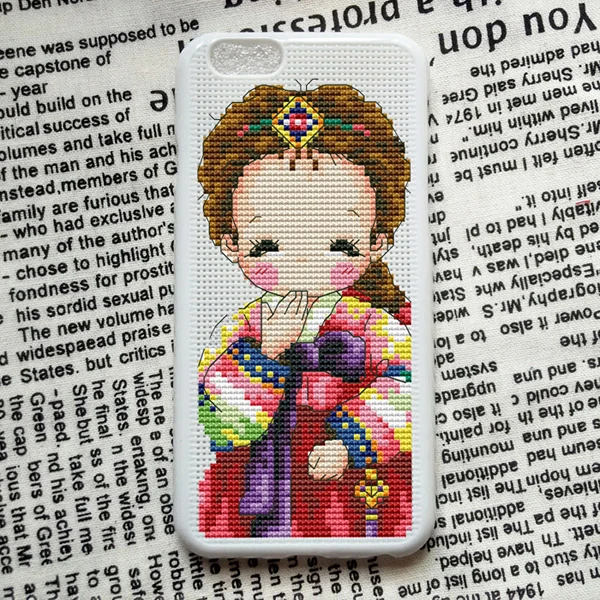 SJK001 Mobil Phone Cover Cellphone Shell iphone 6/6sp/7plus Craft Cross Stitch Needlework Embroidery Counted Cross-Stitching Kit
SJK001 Mobil Phone Cover Cellphone Shell iphone 6/6sp/7plus Craft Cross Stitch Needlework Embroidery Counted Cross-Stitching Kit