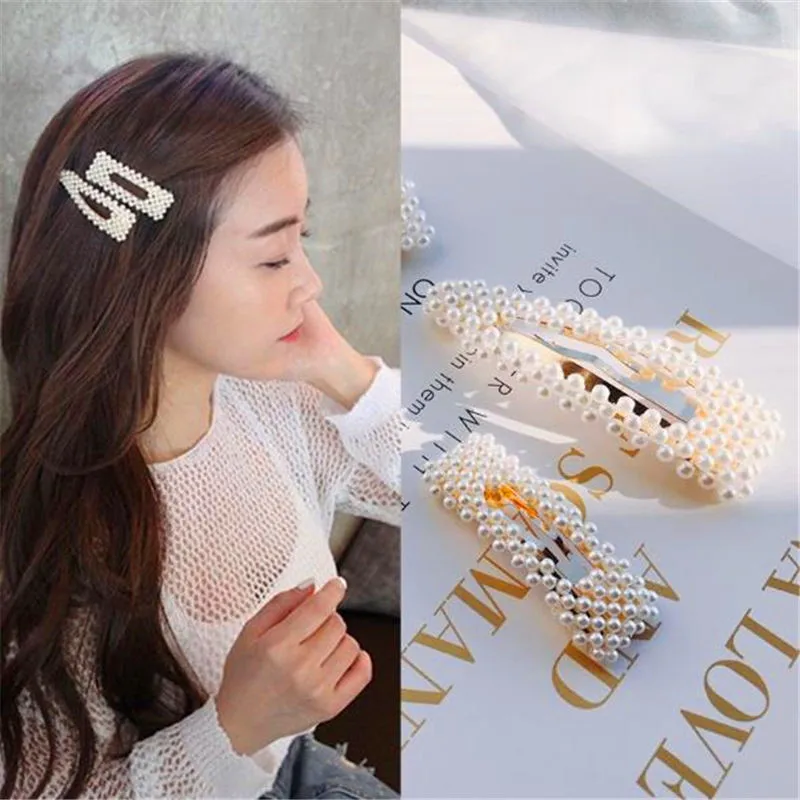 1 PC Fashion Pearl Hair Clip Women Hairpin Girls Hairpins Barrette Headwear Hairgrip Hair Accessories Dropship New Arrival
1 PC Fashion Pearl Hair Clip Women Hairpin Girls Hairpins Barrette Headwear Hairgrip Hair Accessories Dropship New Arrival