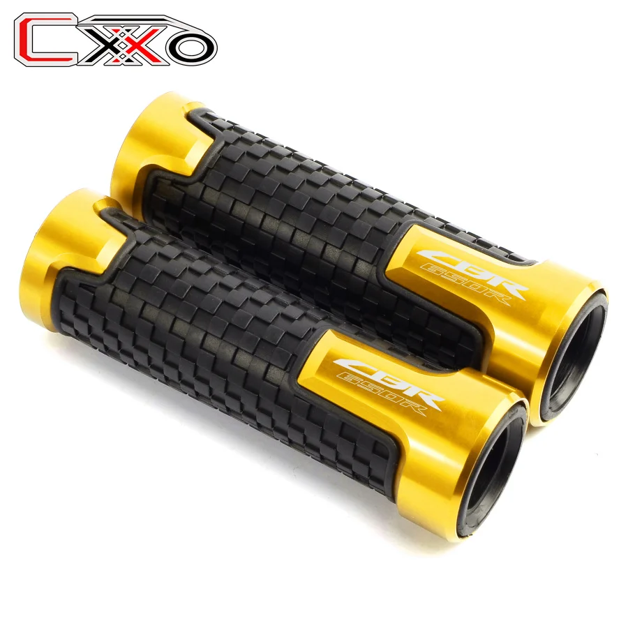 With LOGO CBR650R 7/8 " 22mm Motorcycle Accessories Handlebar Grips For HONDA CBR 650R CBR650R 2019 2020
With LOGO CBR650R 7/8 " 22mm Motorcycle Accessories Handlebar Grips For HONDA CBR 650R CBR650R 2019 2020