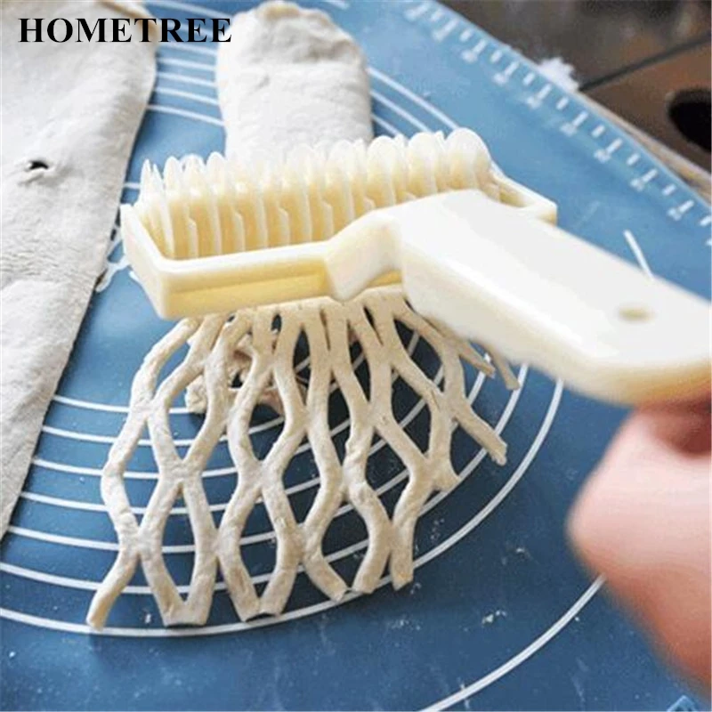 HOMETREE Baking Lattice Roller Pie Pizza Cutter Pastry Tools Bakeware Embossing Dough Craft Small Size Baking Kitchen Tool H148
HOMETREE Baking Lattice Roller Pie Pizza Cutter Pastry Tools Bakeware Embossing Dough Craft Small Size Baking Kitchen Tool H148