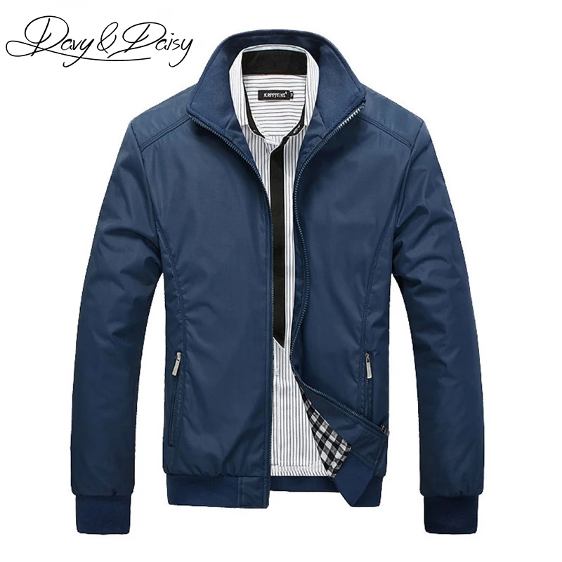 DAVYDAISY High Quality Men Jacket Autumn Brand Casual Stand Collar Zipper Solid Social Bomber Jacket Men Dress Coat DCT-065
DAVYDAISY High Quality Men Jacket Autumn Brand Casual Stand Collar Zipper Solid Social Bomber Jacket Men Dress Coat DCT-065